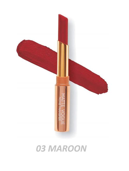 me-on professional vogue matte longstay lipstick shade#3 - 19171209 - Very Small Image - 1