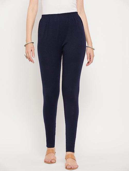 solids woolen legging - 19172135 - Very Small Image - 1