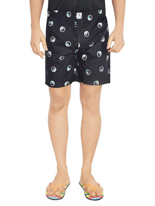 mid rise printed boxer - 19177501 - Very Small Image - 1