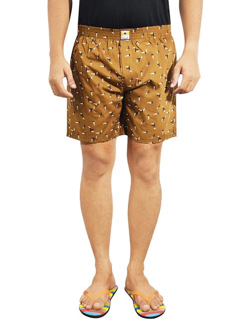 mid rise printed boxer - 19177505 - Very Small Image - 1