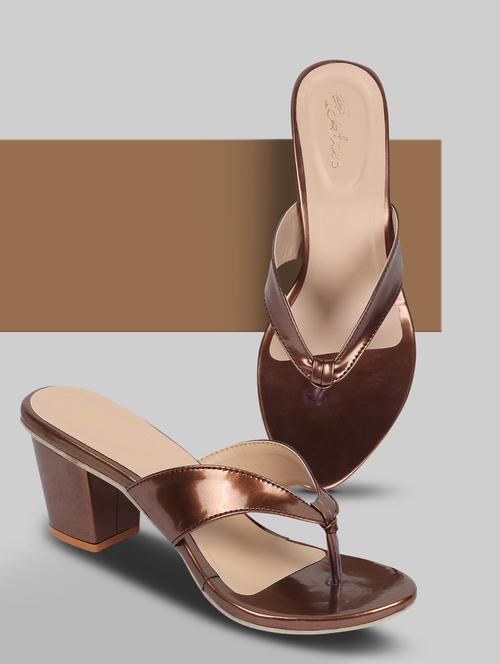 women solid slip on sandal - 19177769 - Very Small Image - 1