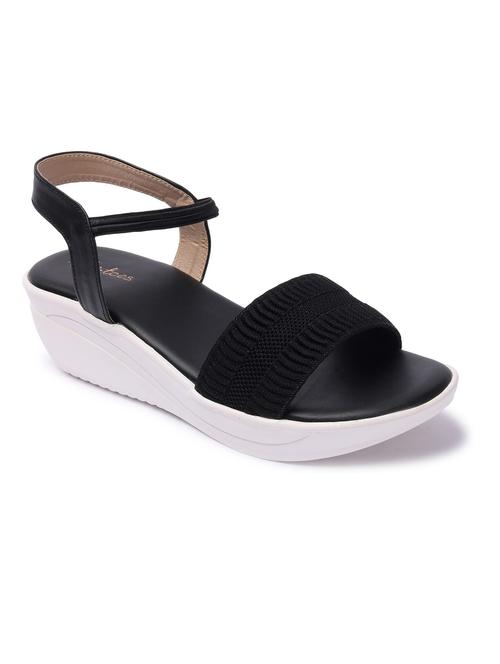 black wedge sandal - 19177906 - Very Small Image - 1