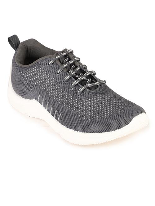 grey lace up sport shoes - 19178229 - Very Small Image - 1