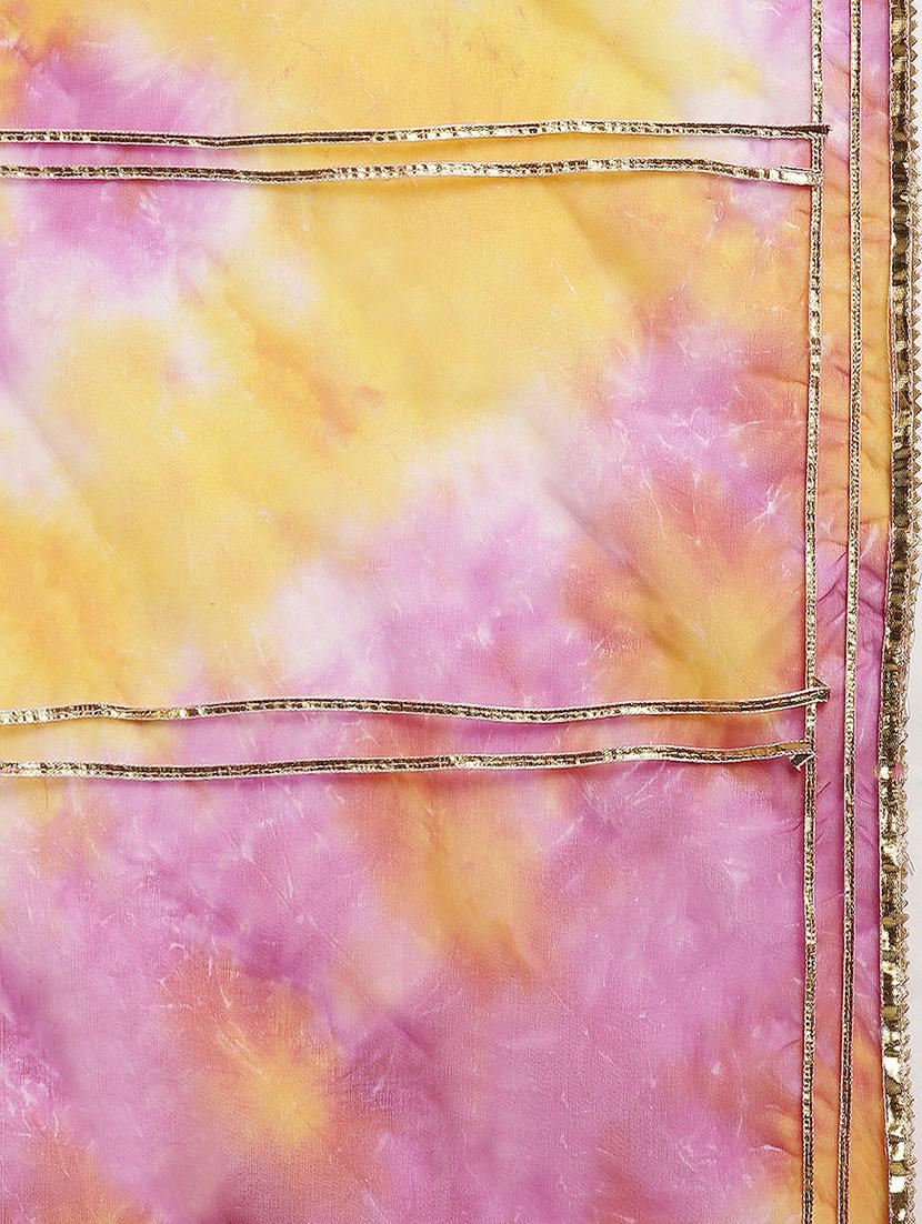 women shibori printed saree - 19179072 - Zoom Image - 6