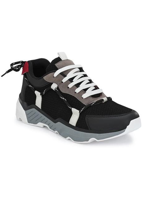 men black lace up sneakers - 19181791 - Very Small Image - 1