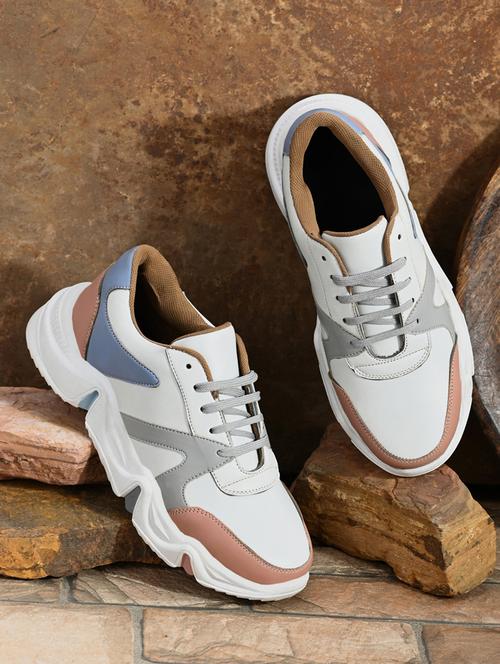 men multi coloured lace up sneakers - 19181802 - Very Small Image - 1