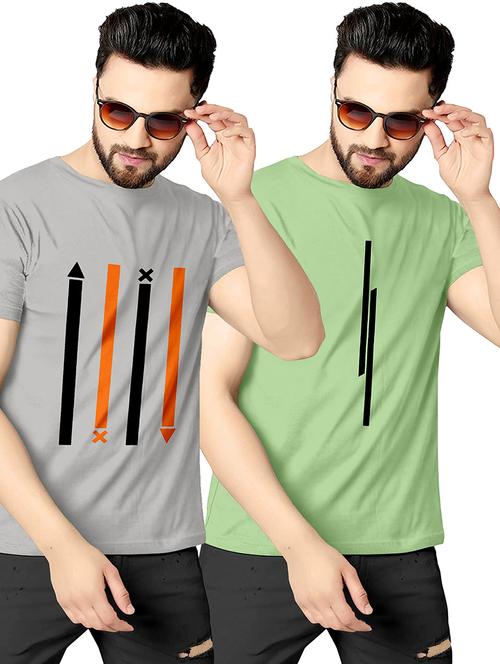 pack of 2 printed t-shirts - 19182313 - Very Small Image - 1