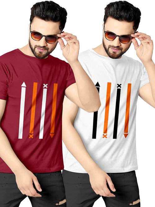 pack of 2 printed t-shirts - 19182330 - Very Small Image - 1