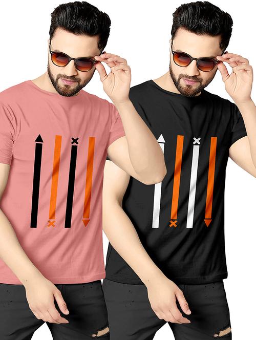 pack of 2 graphic combos t-shirt - 19182381 - Very Small Image - 1