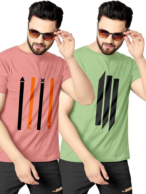 pack of 2 graphic combos t-shirt - 19182393 - Very Small Image - 1