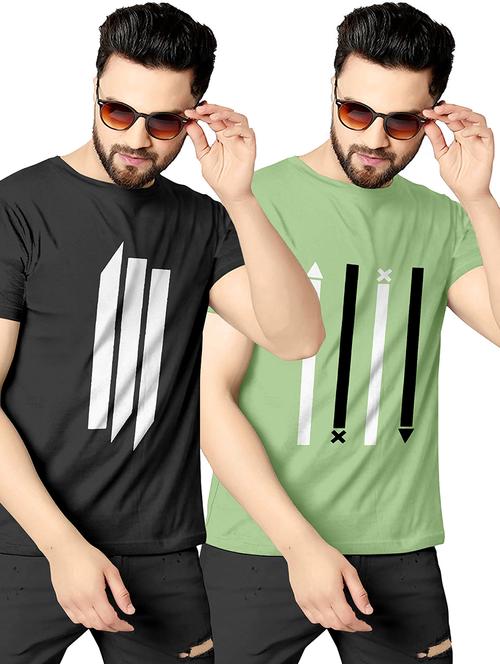 pack of 2 graphic combos t-shirt - 19182443 - Very Small Image - 1