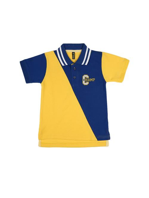 boys short sleeve color block t-shirt - 19182728 - Very Small Image - 1