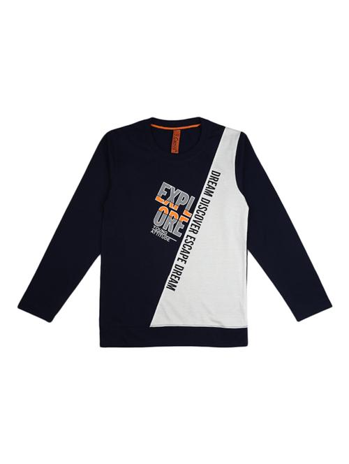 boys long sleeves printed t-shirt - 19182929 - Very Small Image - 1