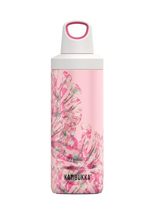 kambukka reno monstera leaves stainless steel vacuum insulated water bottle with twist lid, 500ml - 19183781 - Very Small Image - 1