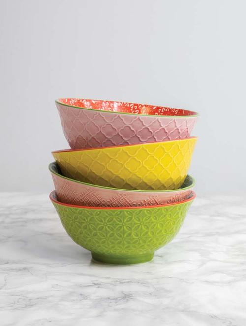 stoneware bowl set, set of 4 - 19183856 - Very Small Image - 1