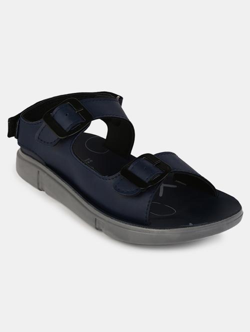navy blue solids sandals & floaters - 19184050 - Very Small Image - 1