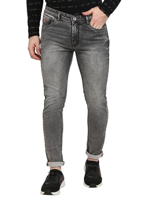mens slim fit plain jeans - 19186725 - Very Small Image - 1
