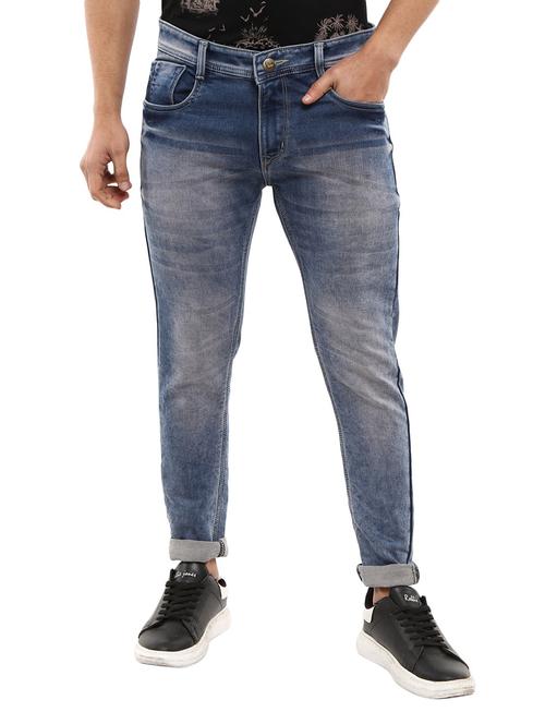 mens slim fit plain jeans - 19186786 - Very Small Image - 1