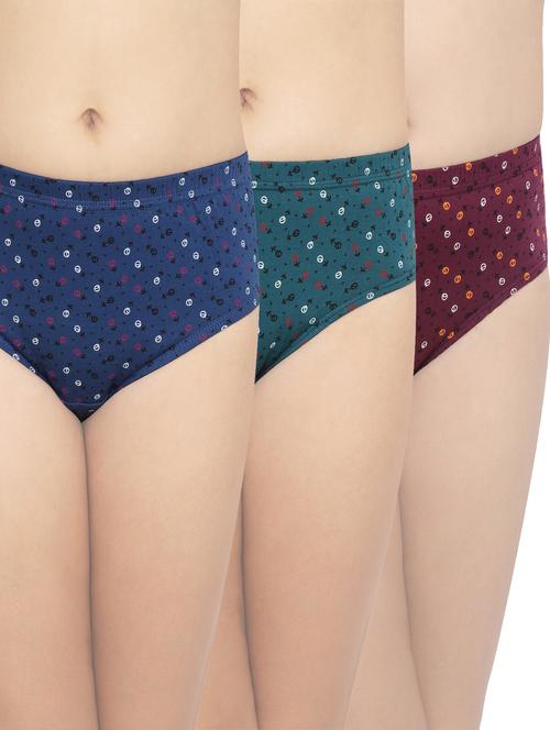 multi coloured printed panty - 19186925 - Very Small Image - 1