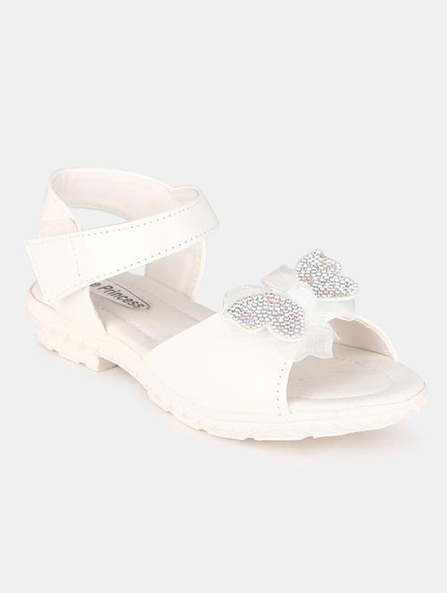 white leatherette sandals - 19187195 - Very Small Image - 1