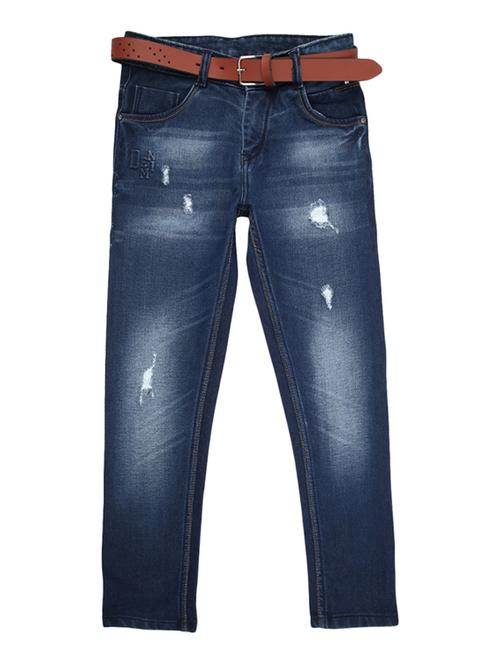 boy's distress slim fit jeans - 19188370 - Very Small Image - 1