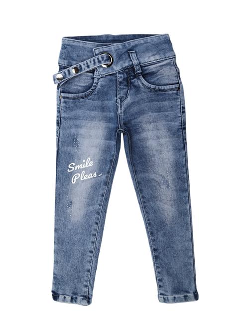 boy's printed skinny fit jeans - 19188500 - Very Small Image - 1