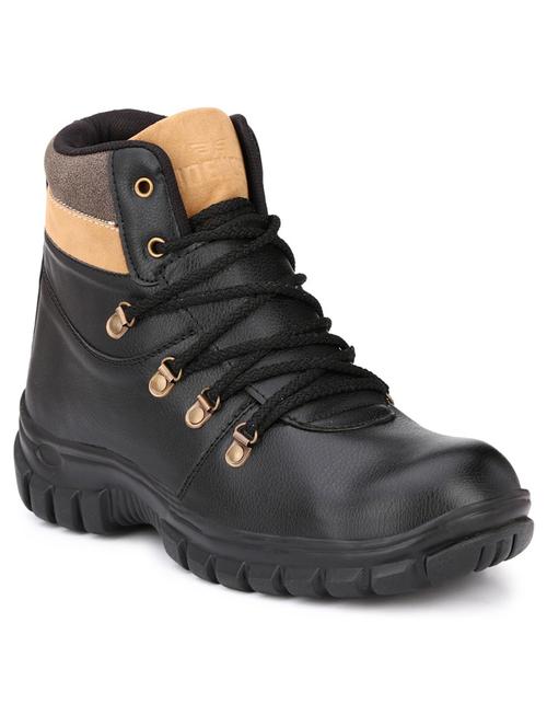 black lace up boot - 19188719 - Very Small Image - 1