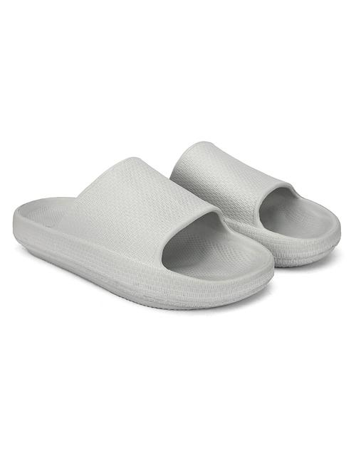 men grey slip on slider - 19190368 - Very Small Image - 1
