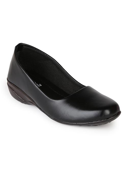 black synthetic slip on formal shoes - 19193390 - Very Small Image - 1