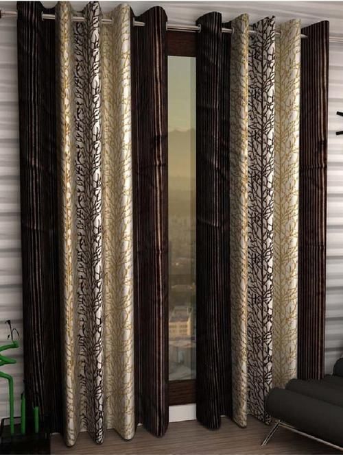 multi coloured printed curtain - 19194027 - Very Small Image - 1