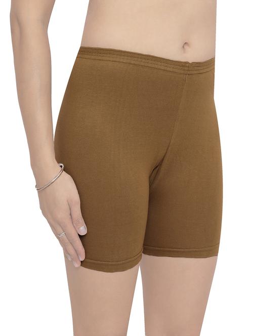 men beige solid shorts  - 19196112 - Very Small Image - 1