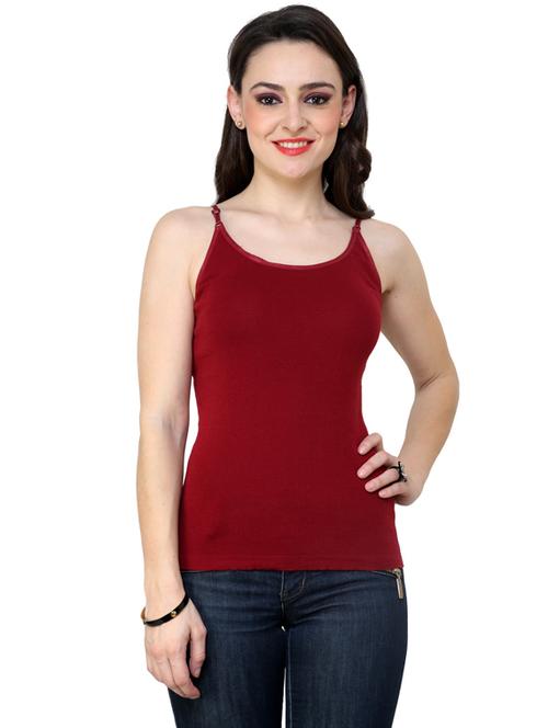 women's tank top shoulder strap top - 19196759 - Very Small Image - 1