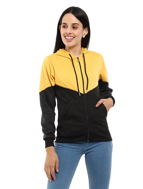 women's color block sweatshirt - 19197951 - Very Small Image - 1