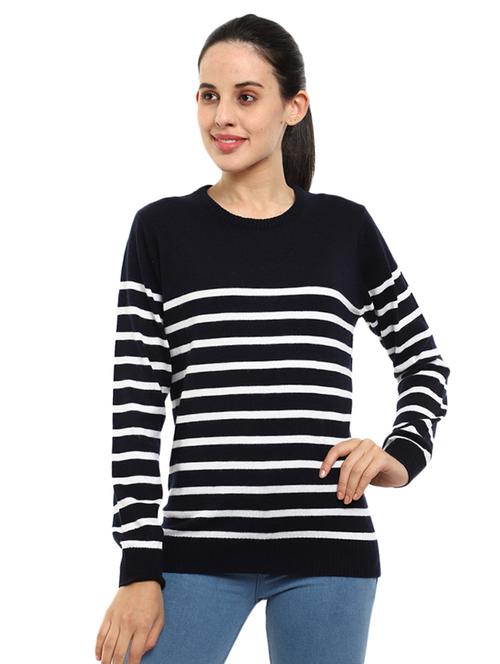 self design acrylic wool pullovers - 19204878 - Very Small Image - 1