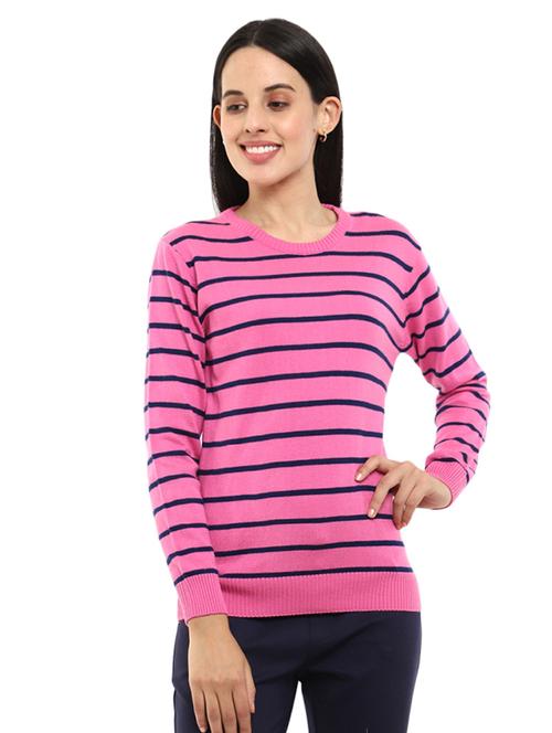 stripes acrylic wool pullovers - 19204885 - Very Small Image - 1