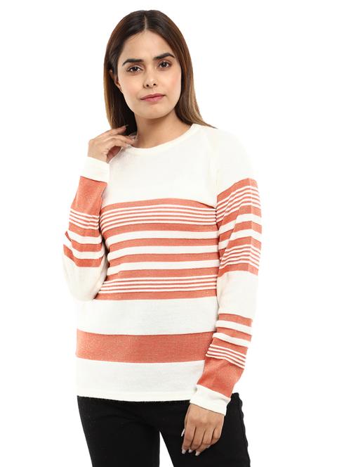 white stripes wool pillovers - 19204933 - Very Small Image - 1