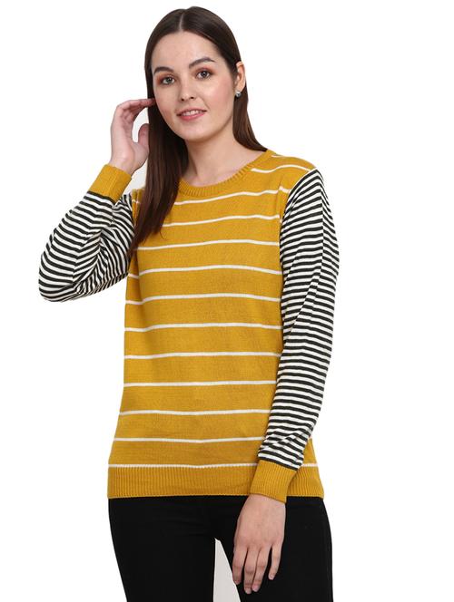 self design acrylic wool pillovers - 19204966 - Very Small Image - 1