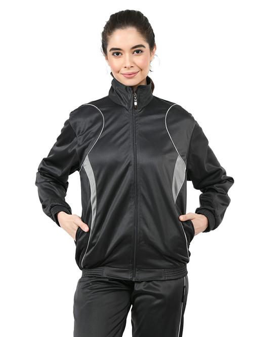 women color block regular jacket - 19206565 - Very Small Image - 1