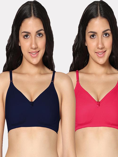pack of 2 non padded t-shirt bra - 19208326 - Very Small Image - 1