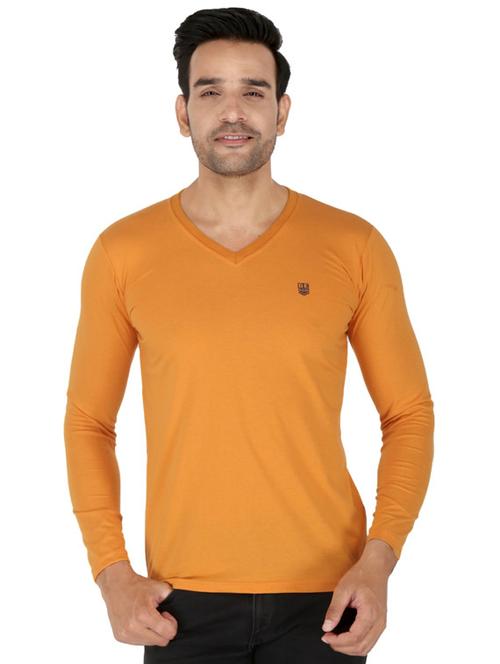 gold solid t-shirt - 19214805 - Very Small Image - 1
