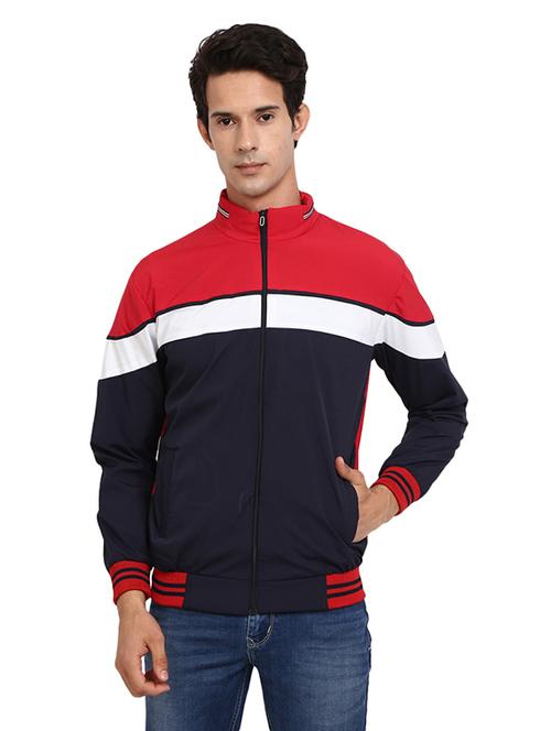 mandarin collar solid casual jacket - 19215000 - Very Small Image - 1