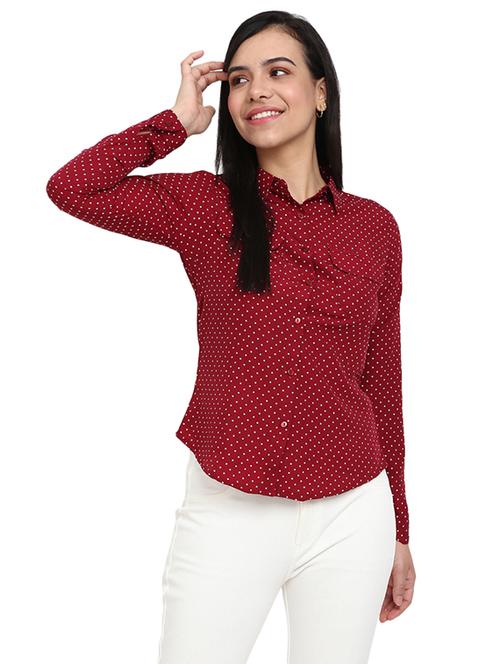 printed rayon regular shirt - 19216249 - Very Small Image - 1