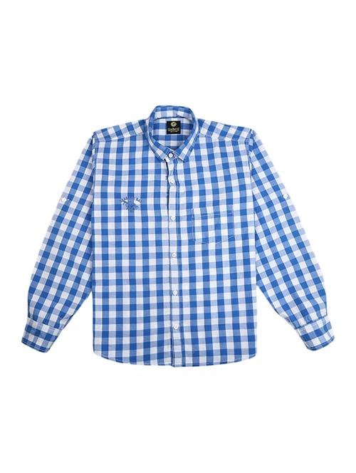 blue cotton nylon shirt - 19217015 - Very Small Image - 1