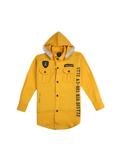 yellow cotton nylon shirt - 19217039 - Very Small Image - 1