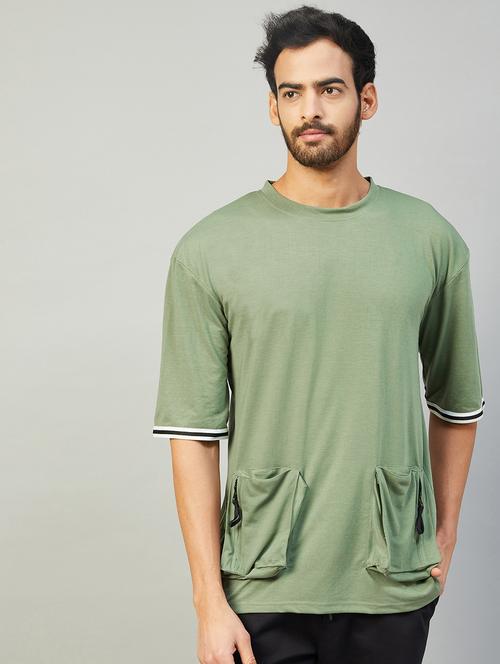 crew neck solid t-shirt - 19217060 - Very Small Image - 1