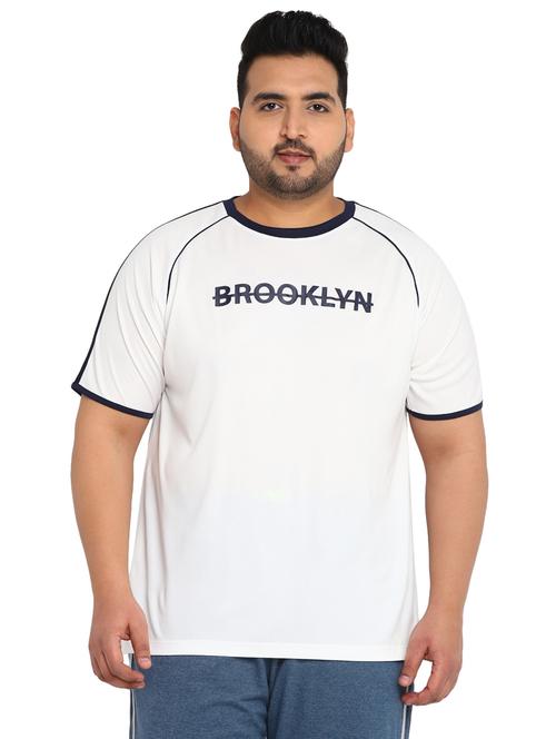 round neck chest-printed t-shirt - 19219173 - Very Small Image - 1