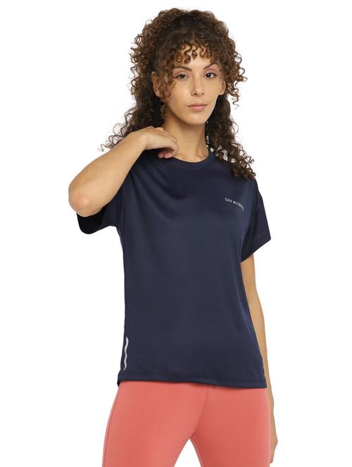 women's front print round neck t-shirt - 19219600 - Very Small Image - 1