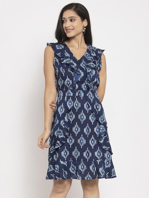 women's  ikat dress - 19221028 - Very Small Image - 1