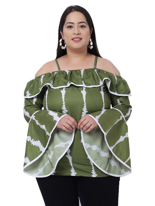 women's straight shoulder strap top - 19221559 - Very Small Image - 1