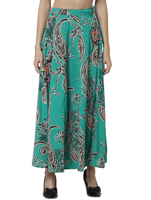 multi colored flared skirt - 19221653 - Very Small Image - 1